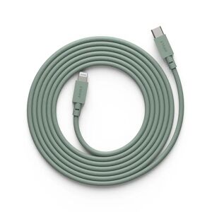Avolt Cable 1 Ladekabel (Usb-C Til Lightning), 2m, Oak Green