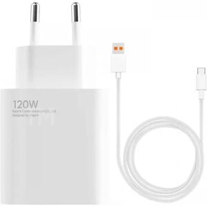 Xiaomi Charging Combo Eu - 120w Usb Lader & Usb-C Kabel 1m - Hvit