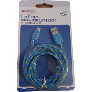 Robtec Micro-Usb Ladekabel 3 Meter