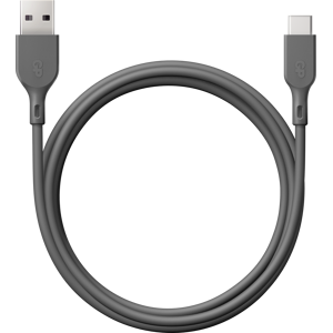 GP Batterier GP Essential Cable USB-A To USB-C 1m Grey OneSize, Grey