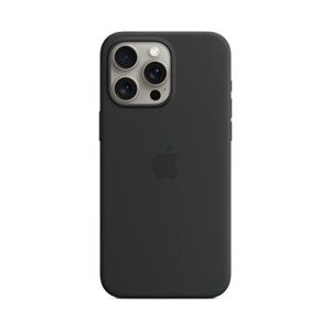 Apple iPhone 15 Pro Max Silicone Case with MagSafe - Black