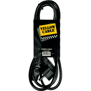 YELLOW CABLE PCB5 AC POWER CORD 2m