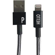Design Letters Lightning Cable 1 Meter A-Z P