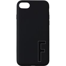 Design Letters Personal Cover iPhone Black A-Z F