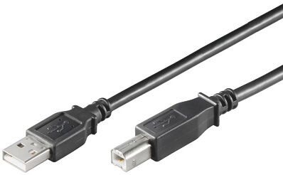 Altitec USB 2.0 kompatibel kabel, A-plugg til B-plugg, 5 meter