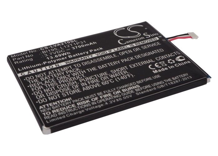 Altitec Batteri til Lenovo A2, Lenovo A2107, Lenovo A2207, Lenovo R6907 3.7V 3700mAh BL195 , L12T1P31