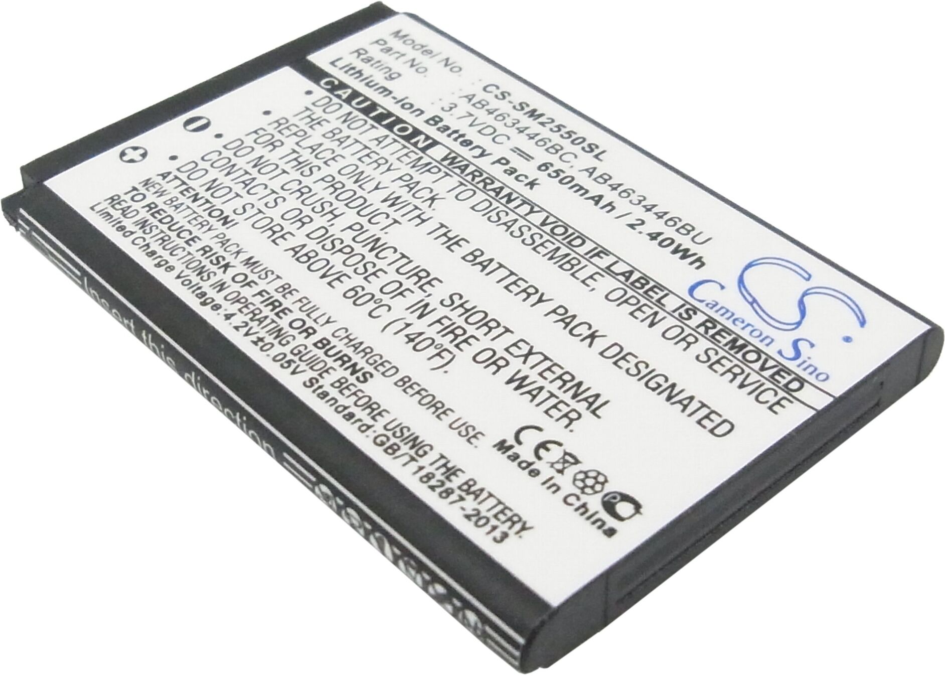 Altitec Batteri til Samsung AB463446BU kompatibelt 3,7V 650mAh