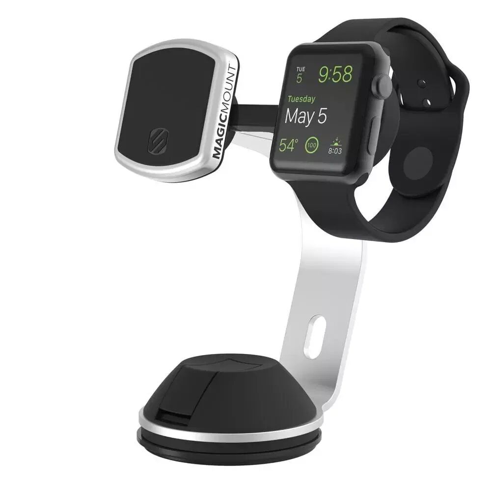 Scosche magicMOUNT Pro Home / Office Magnetisk Mobil / Apple Watch / Nettbrett Holder - Grå