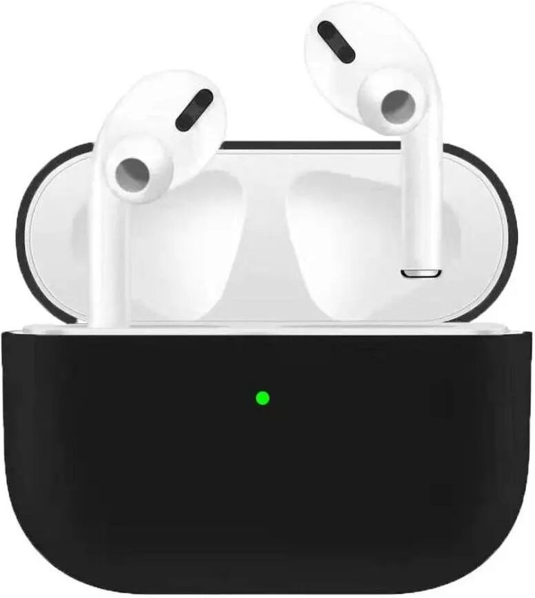 INCOVER Apple Airpods Pro Charging Case Ultra Tyndt Silikontui - Svart