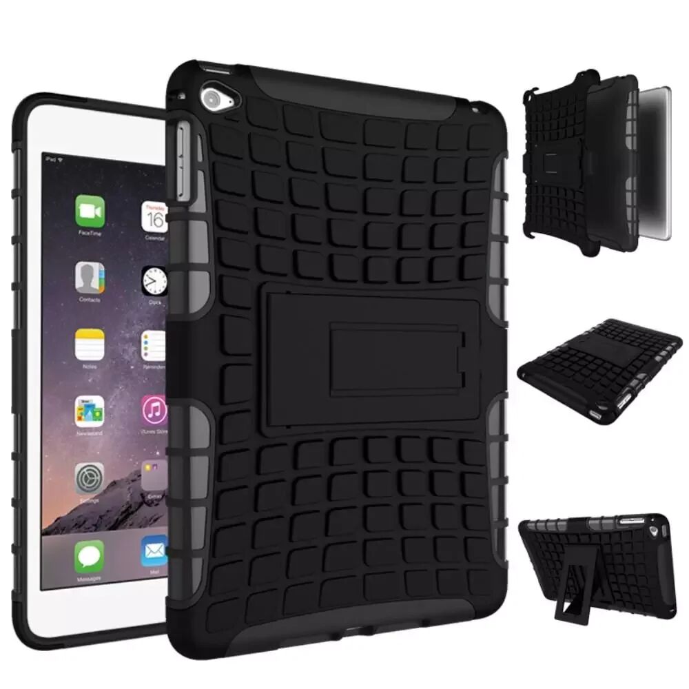 INCOVER iPad Mini 4 Tough Case 2-in-1 Deksel Svart