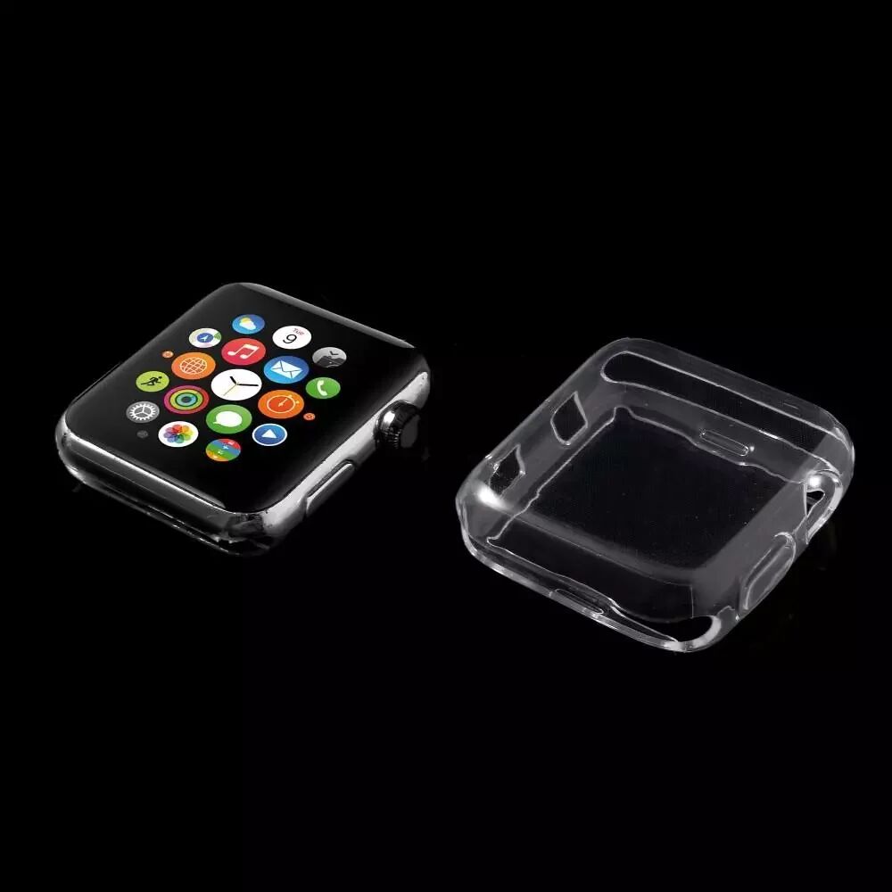 INCOVER Apple Watch (42mm) Gjennomsiktigt Deksel - TPU