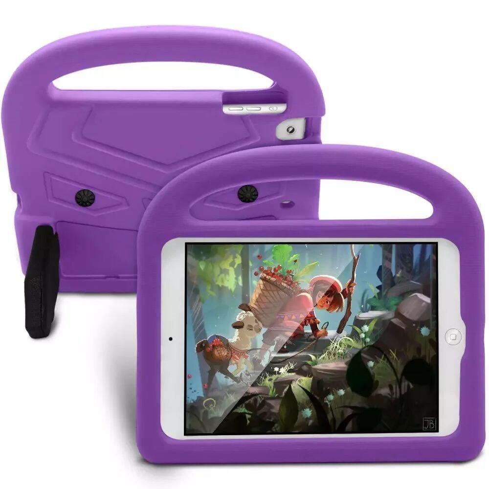 INCOVER iPad Mini 1/2/3/4/(2019) Barnedeksel - Sparrow Stander - Lilla