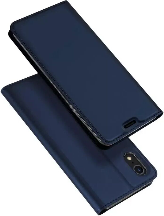 Dux Ducis iPhone XR DUX DUCIS Skin Pro Series Thin Wallet Mørkeblå