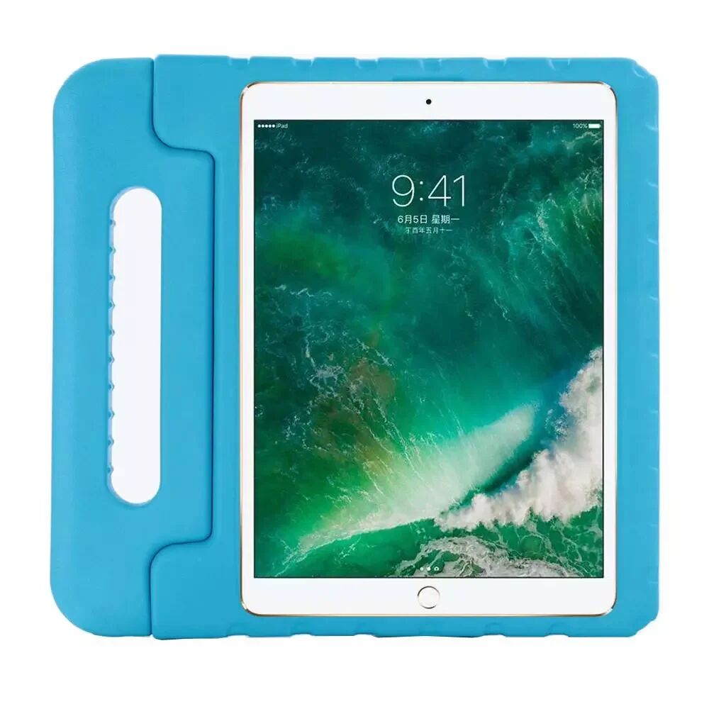 INCOVER iPad Pro 12.9" (2018) Slidstærkt Barn Deksel m. Stå & Bærefunksjon - Blå