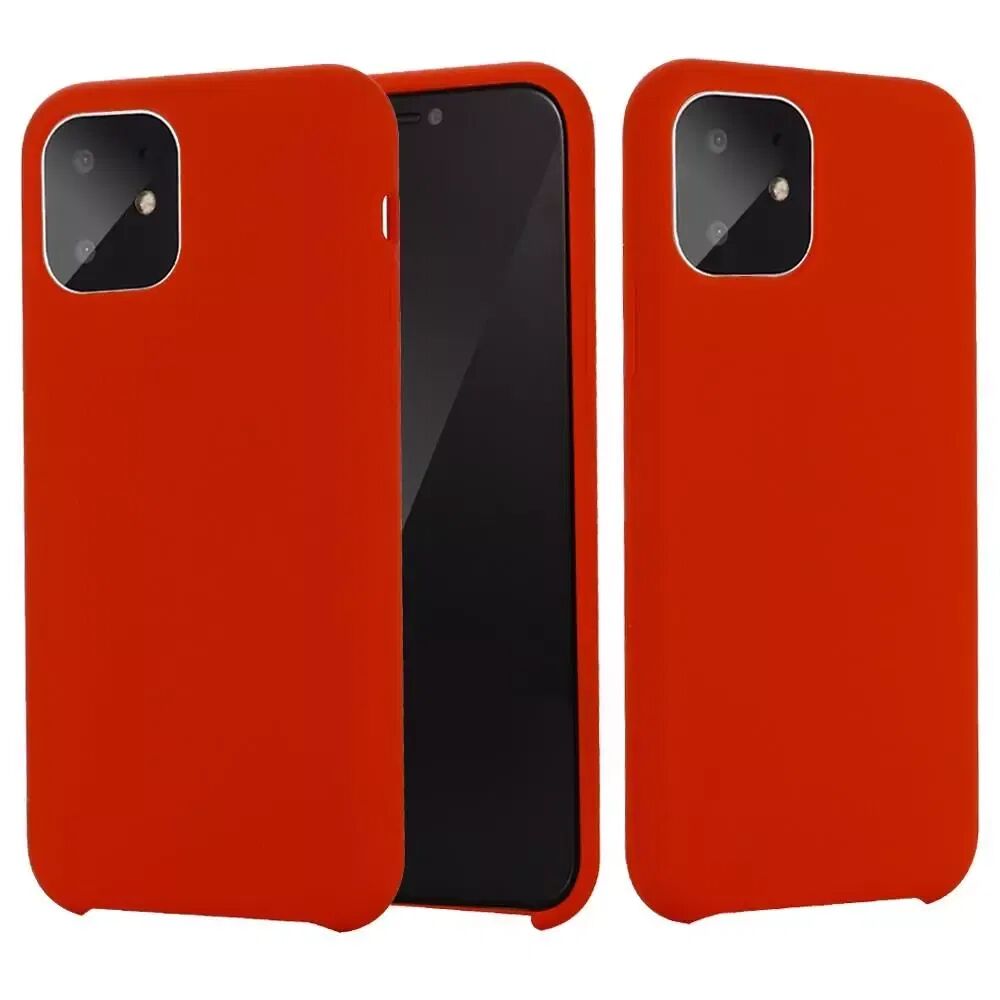 INCOVER iPhone 11 Silicone Deksel Rød