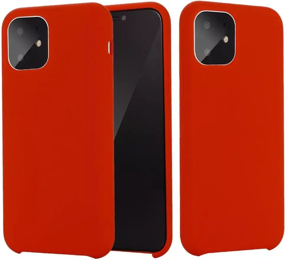 INCOVER iPhone 11 Silicone Deksel Rød