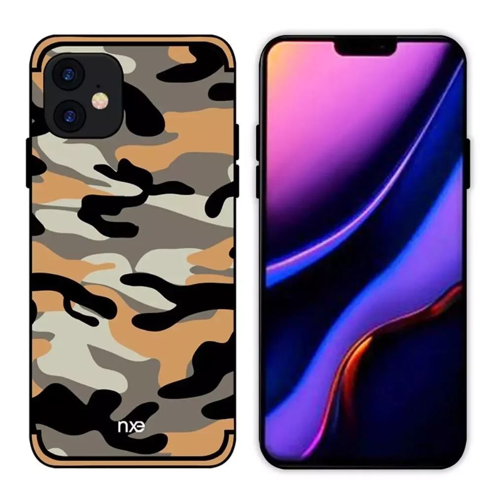 NXE iPhone 11 NXE Camouflage Deksel - Oransje