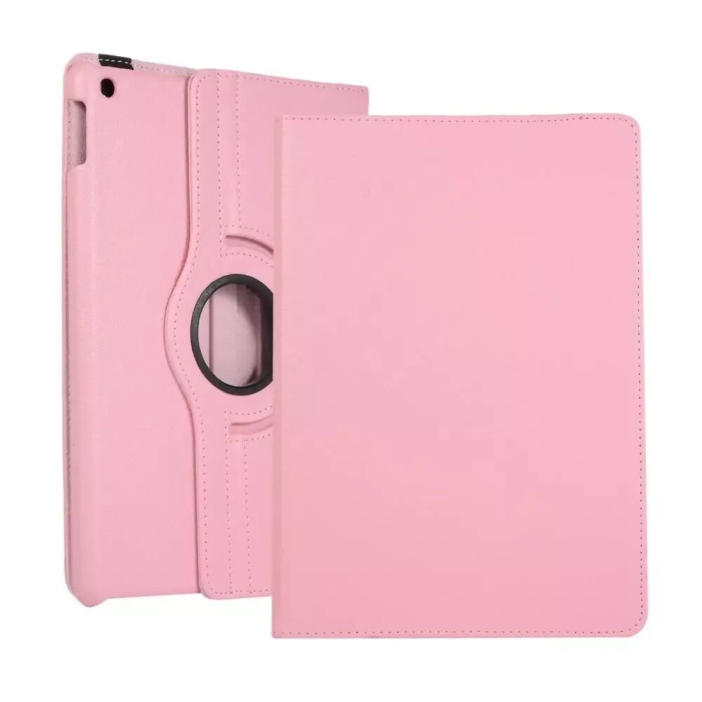 INCOVER iPad 10.2" (2021 / 2020 / 2019) Klassisk Skinn Deksel m. 360⁰ Stativfunksjon - Pink