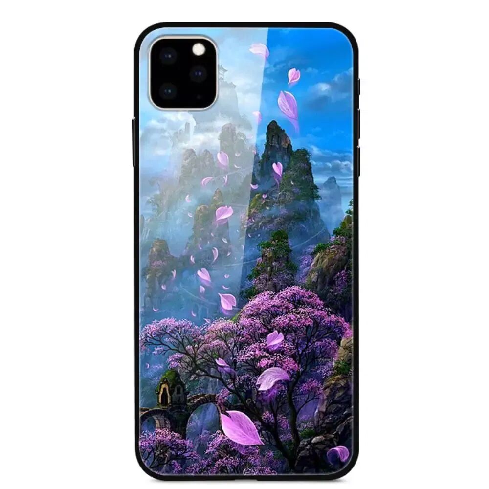 INCOVER iPhone 11 Pro Max Deksel m. Glassbakside - Jungle