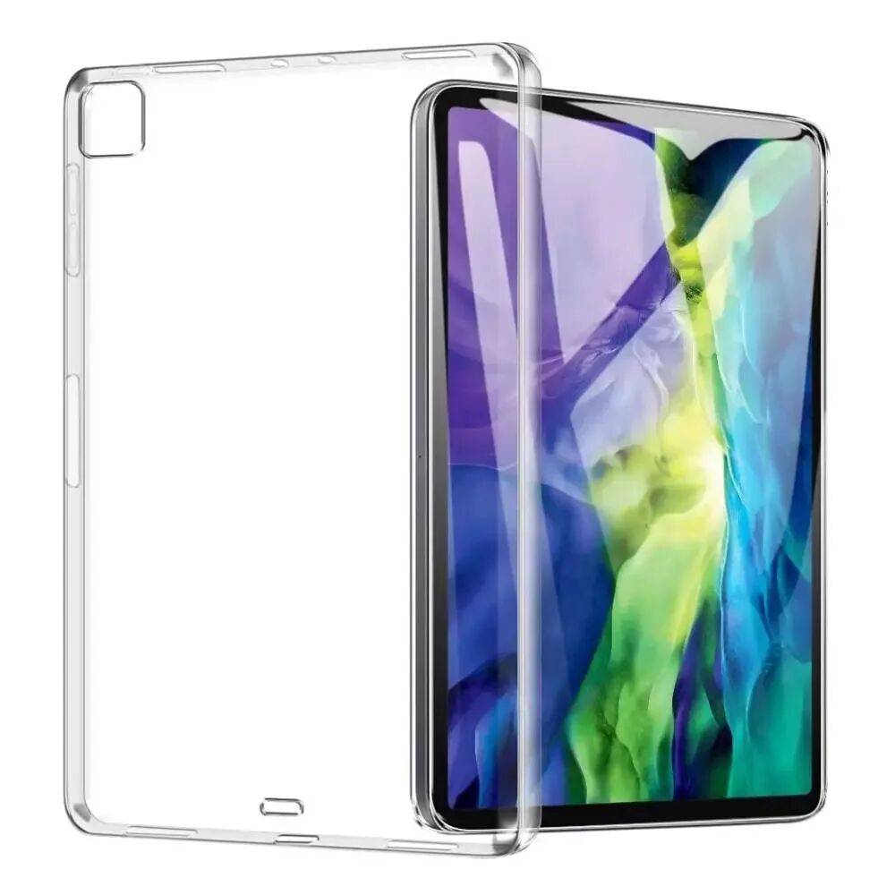 INCOVER iPad Pro 12.9" (2021 / 2020 / 2018) Bakside Deksel - Clear TPU Deksel - Gjennomsiktig
