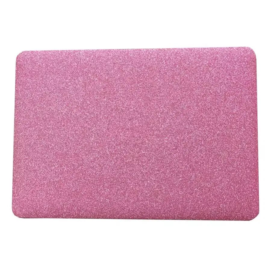 INCOVER MacBook Pro 16" - Hard Case Deksel Deksel - Glitter - Lyserosa