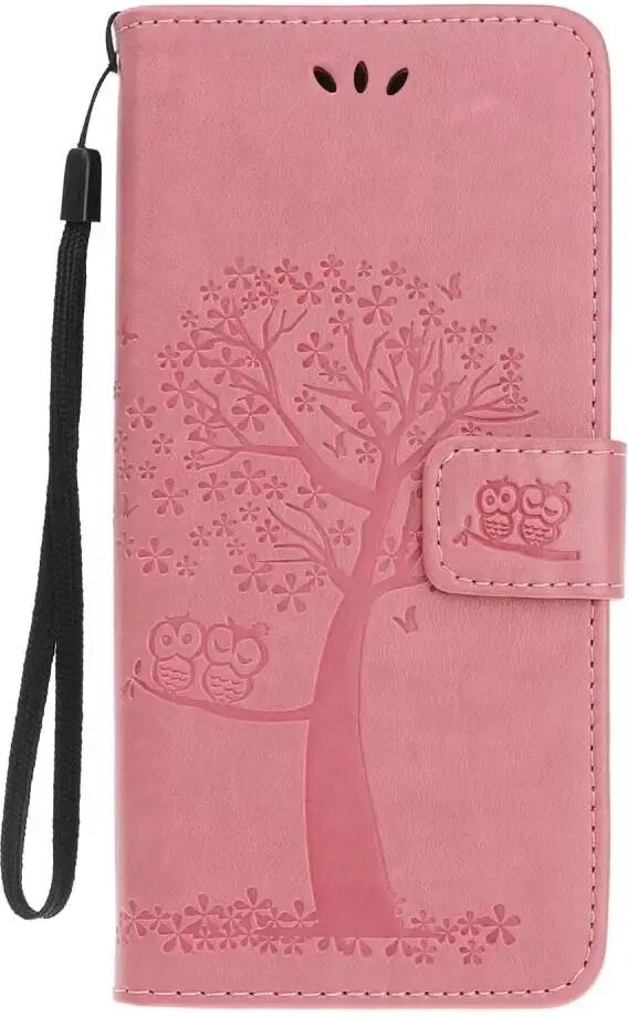 INCOVER iPhone 12 Pro Max Skinndeksel med Lommebok - Rosa Tre