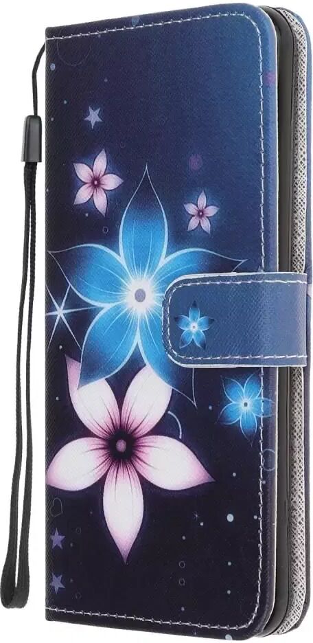 INCOVER iPhone 12 Pro Max PU Skinndeksel m. Lommebok - Blomster