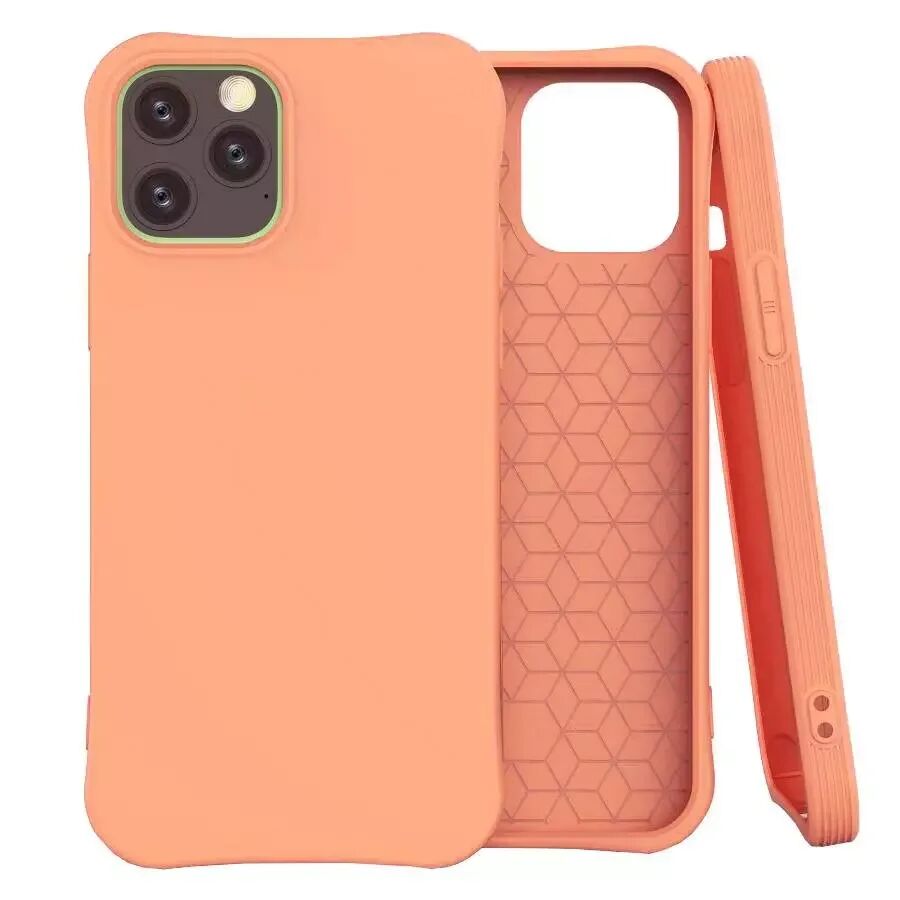 INCOVER iPhone 12 / 12 Pro Fleksibelt Plastikkdeksel - Oransje