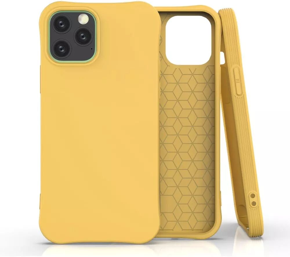 INCOVER iPhone 12 / 12 Pro TPU Plast Deksel - Gul