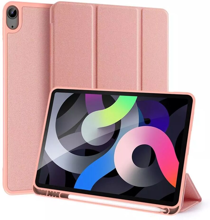 Dux Ducis iPad Air (2020) Deksel - DUX DUCIS DOMO Series med Pennholder - Rose Gold