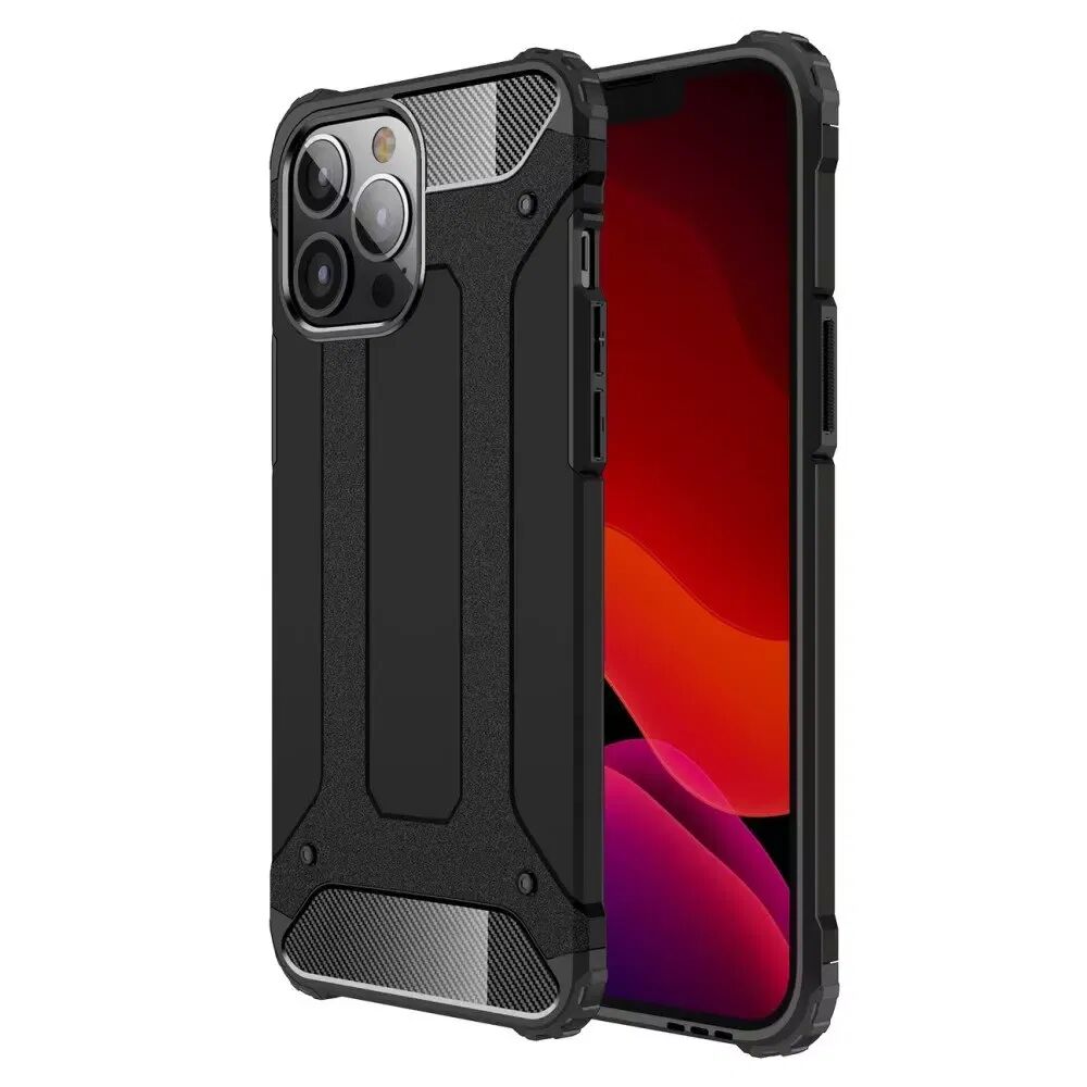 INCOVER iPhone 13 Pro Max Armor Guard Håndverker Deksel - Svart