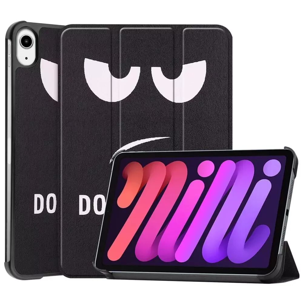 INCOVER iPad Mini (2021) Skinndeksel m. Fold & Stativfunksjon - "Don't Touch Me"