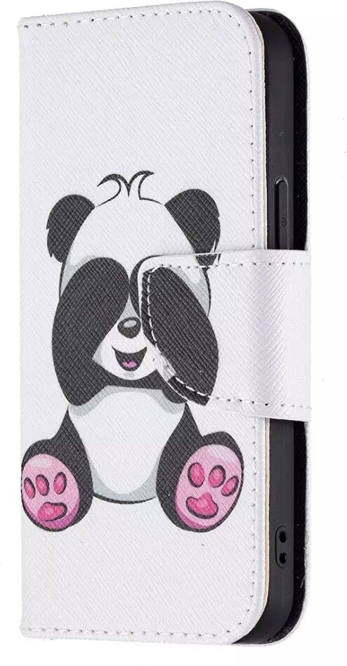 INCOVER iPhone 13 Flip Deksel Med Veske - Panda