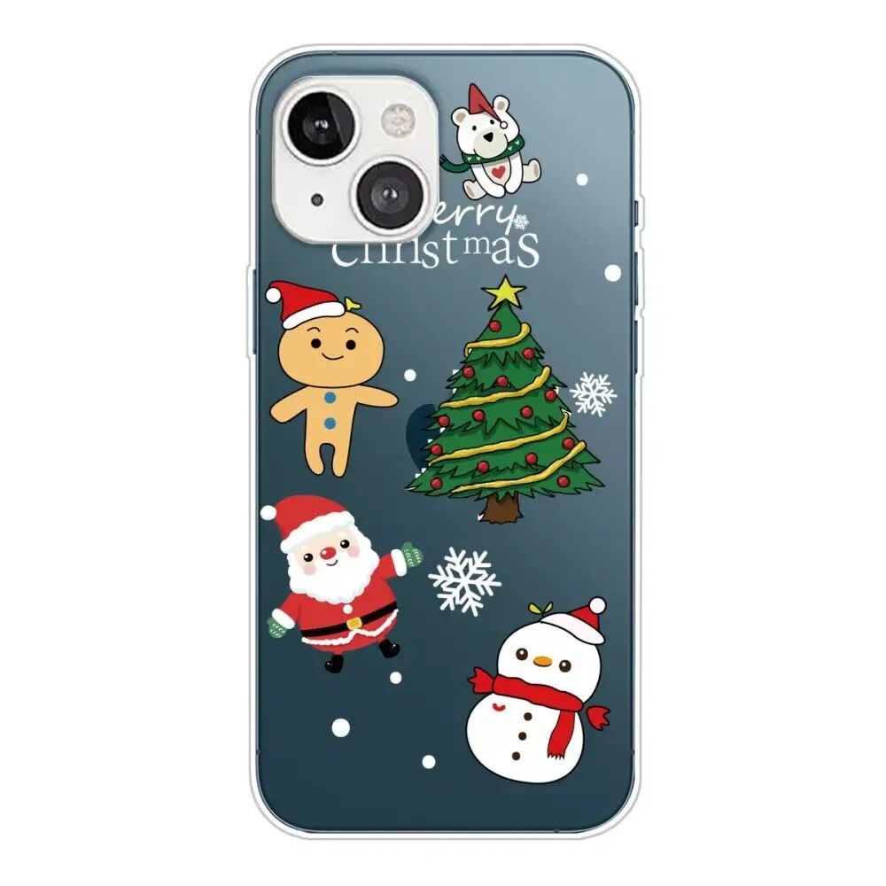 INCOVER iPhone 13 Mini TPU Plast Juledeksel - Tegninger