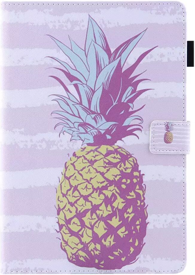 INCOVER iPad Mini (2021) - Skinndeksel med Lommebok og Trykk - Ananas