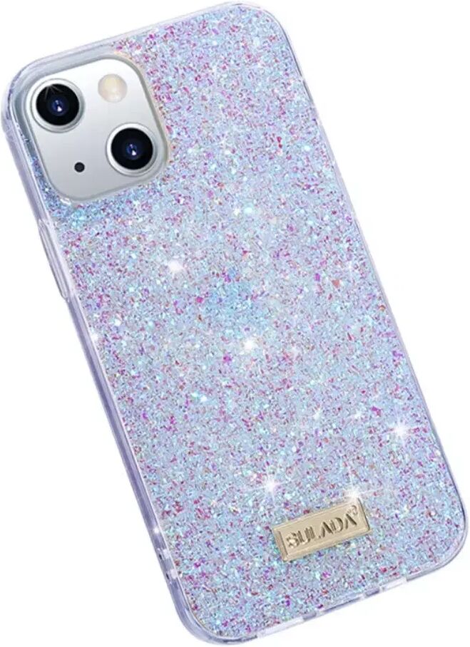 SULADA iPhone 13 Mini SULADA Bumper Bakdeksel med Diamond Glimmer - Rosa