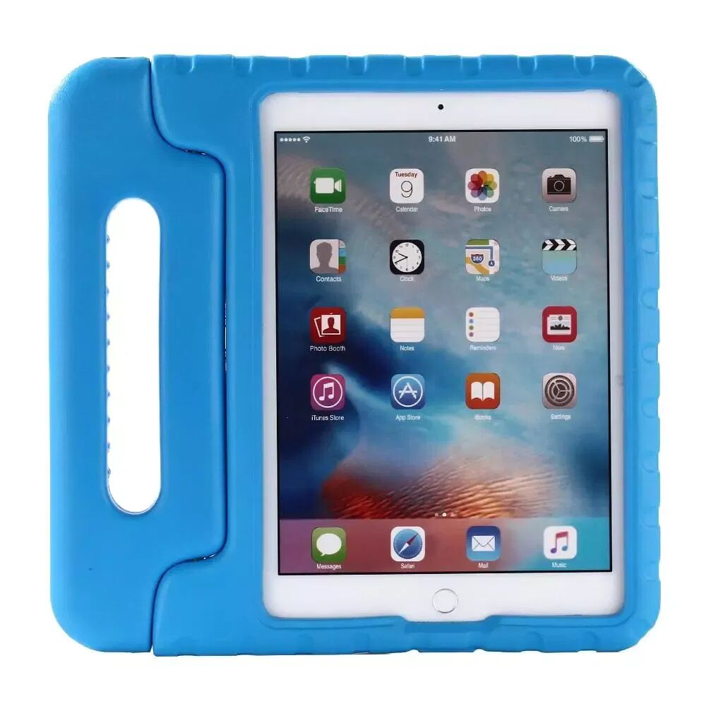 INCOVER iPad Barnedeksel - Super Kids Total Protection Deksel - Blå