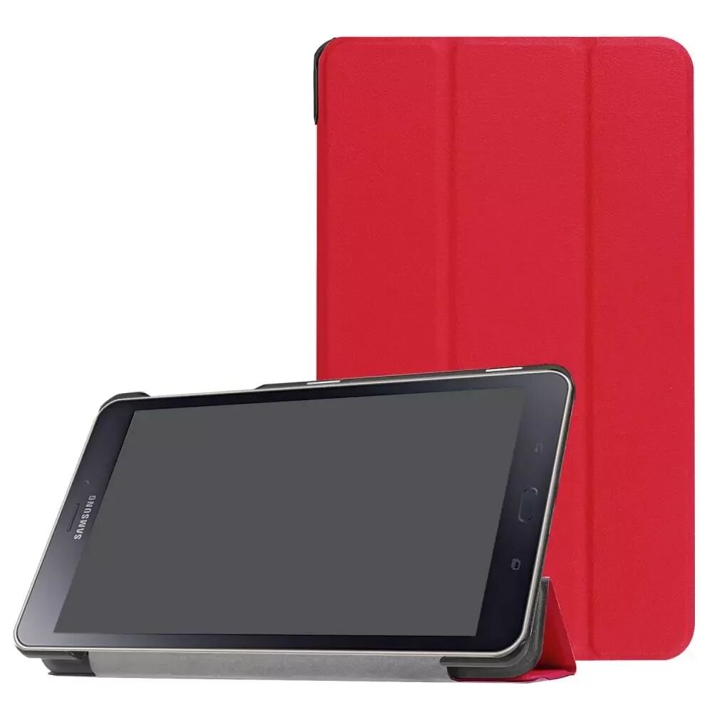 INCOVER Samsung Galaxy Tab A 8.0 (2017) - Sammenleggbar Deksel med Stativfunksjon - Rød