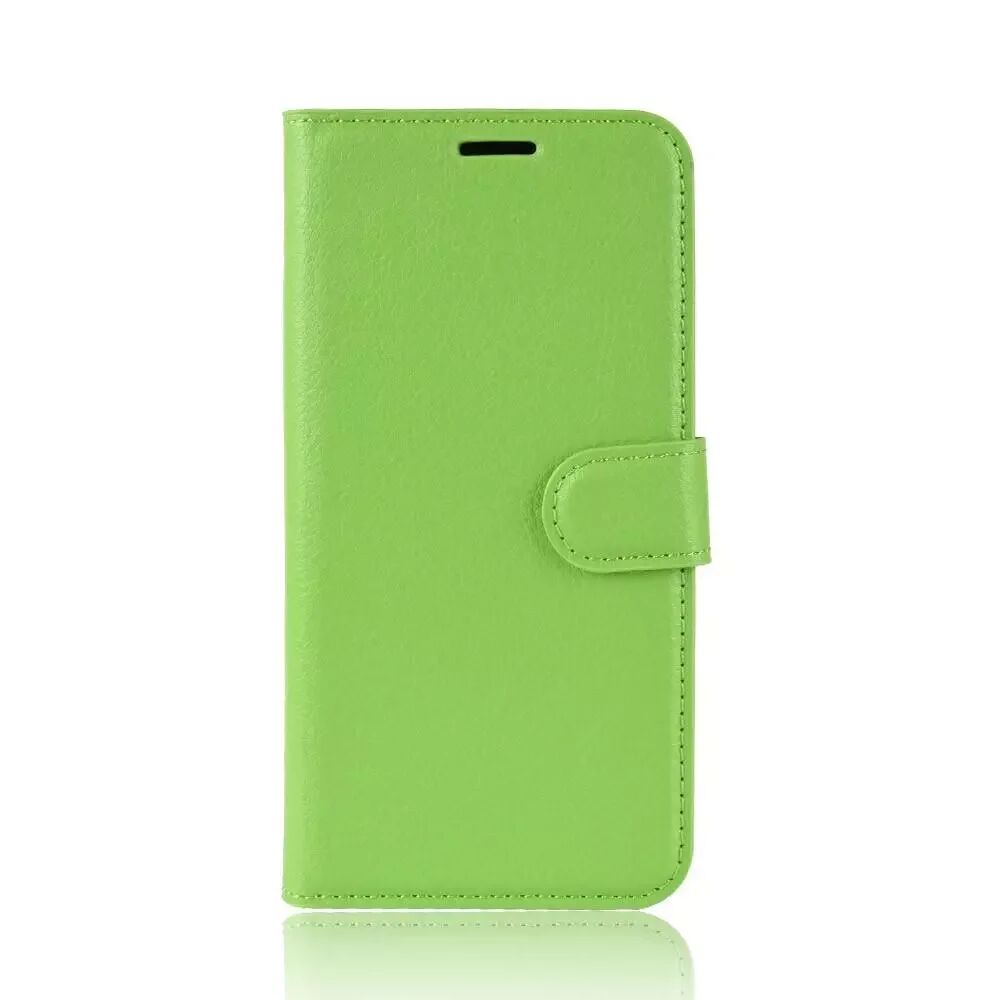 INCOVER Samsung Galaxy J6 Soft Pouch Deksel med Lommebok Grønn