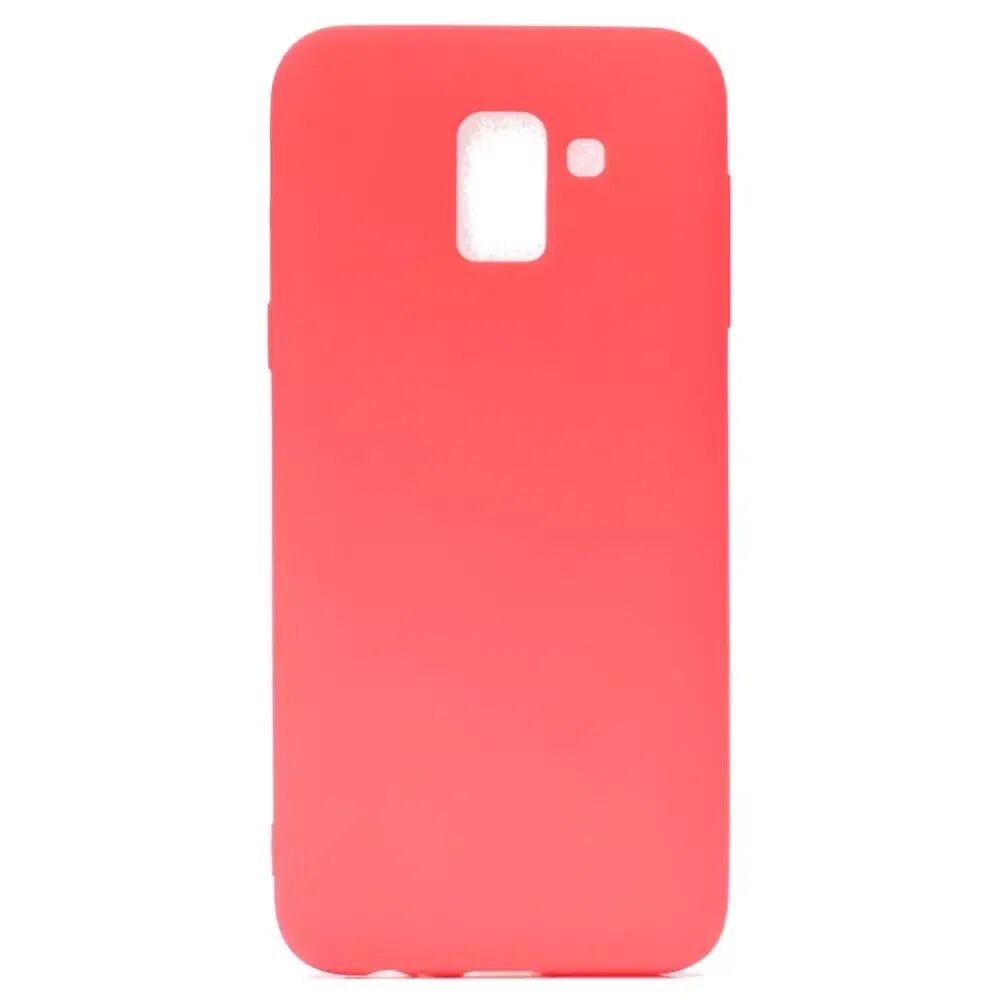 INCOVER Samsung Galaxy J6 Fleksibelt Deksel - Rød