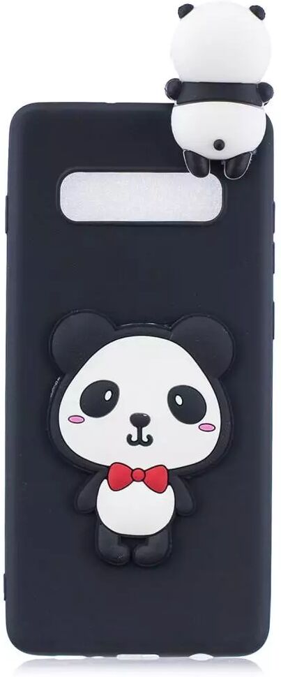 INCOVER Samsung Galaxy S10+ (Plus) Fleksibel Plastik Deksel 3D Cute Panda