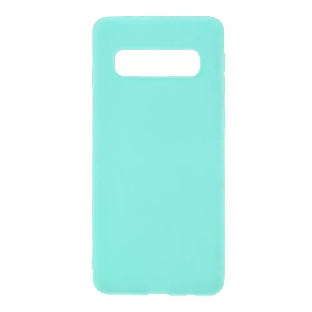 INCOVER Samsung Galaxy S10 Fleksibelt Deksel - Cyan