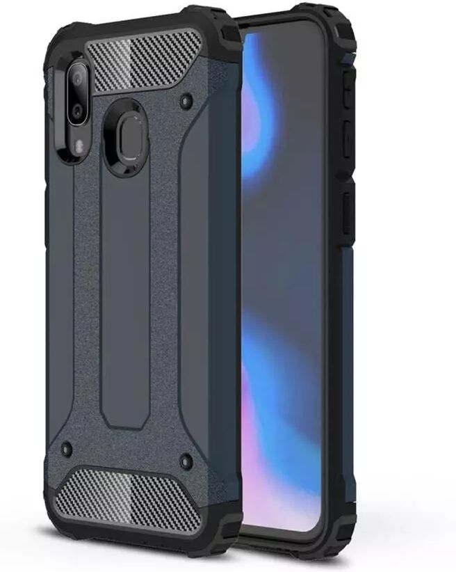 INCOVER Samsung Galaxy A40 Armor Guard Bakdeksel - Grå