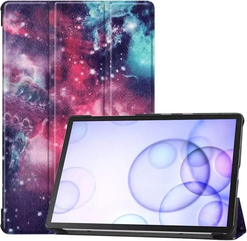 INCOVER Samsung Galaxy Tab S6 Deksel - "Starry Sky" Deksel m. Stativ -og Søvnfunksjon