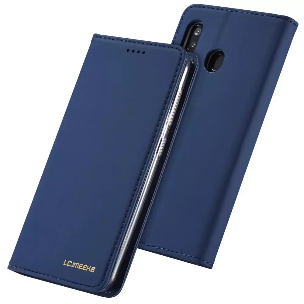 INCOVER Samsung Galaxy A20e Wallet Skinndeksel - Blå