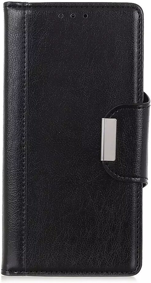 INCOVER Samsung Galaxy S20 Cowhide Skinndeksel med Lommebok Svart