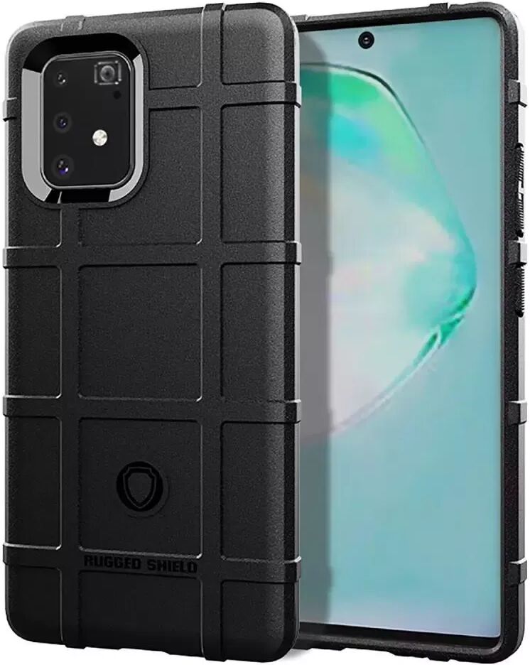 INCOVER Samsung Galaxy S10 Lite Rugged Shield Plastdeksel - Svart