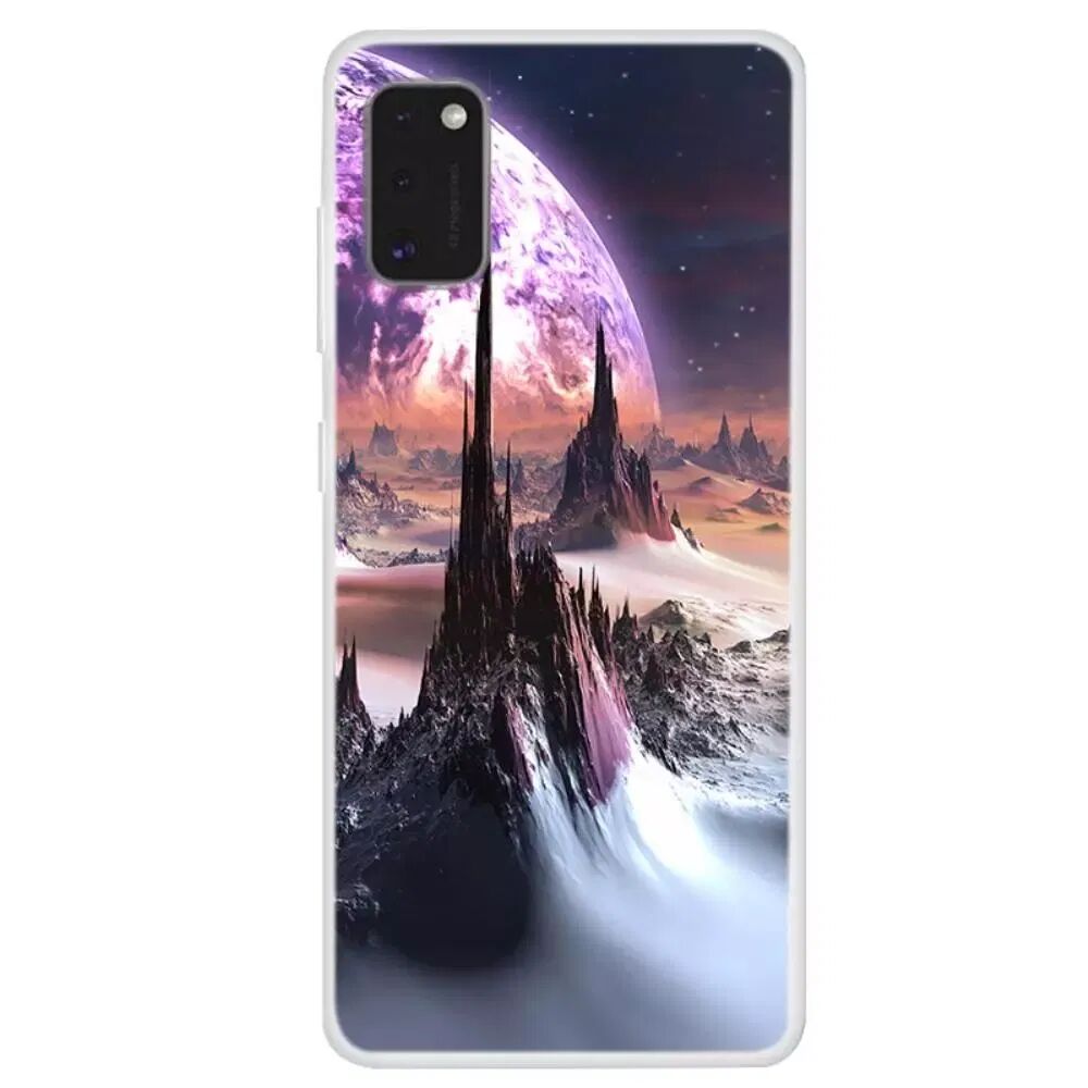 INCOVER Samsung Galaxy A41 Space Series Plastdeksel - Mountain
