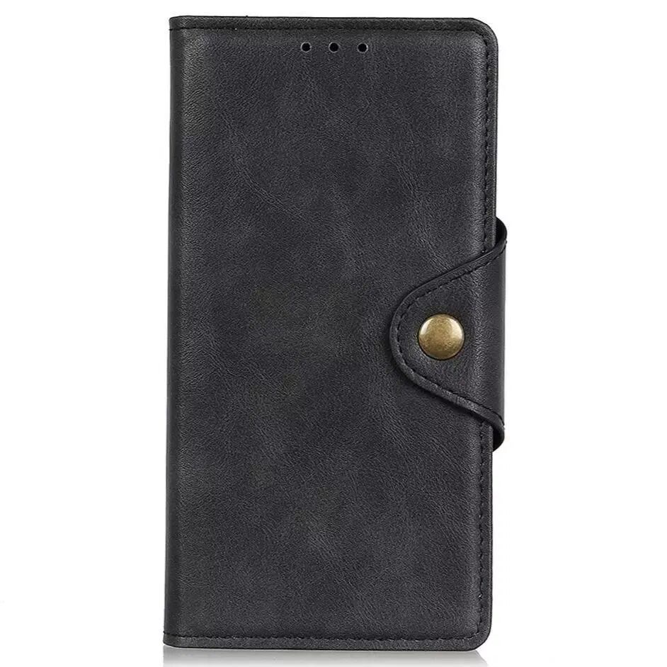 INCOVER Samsung Galaxy Note 20 Retro Skinndeksel med Lommebok - Svart