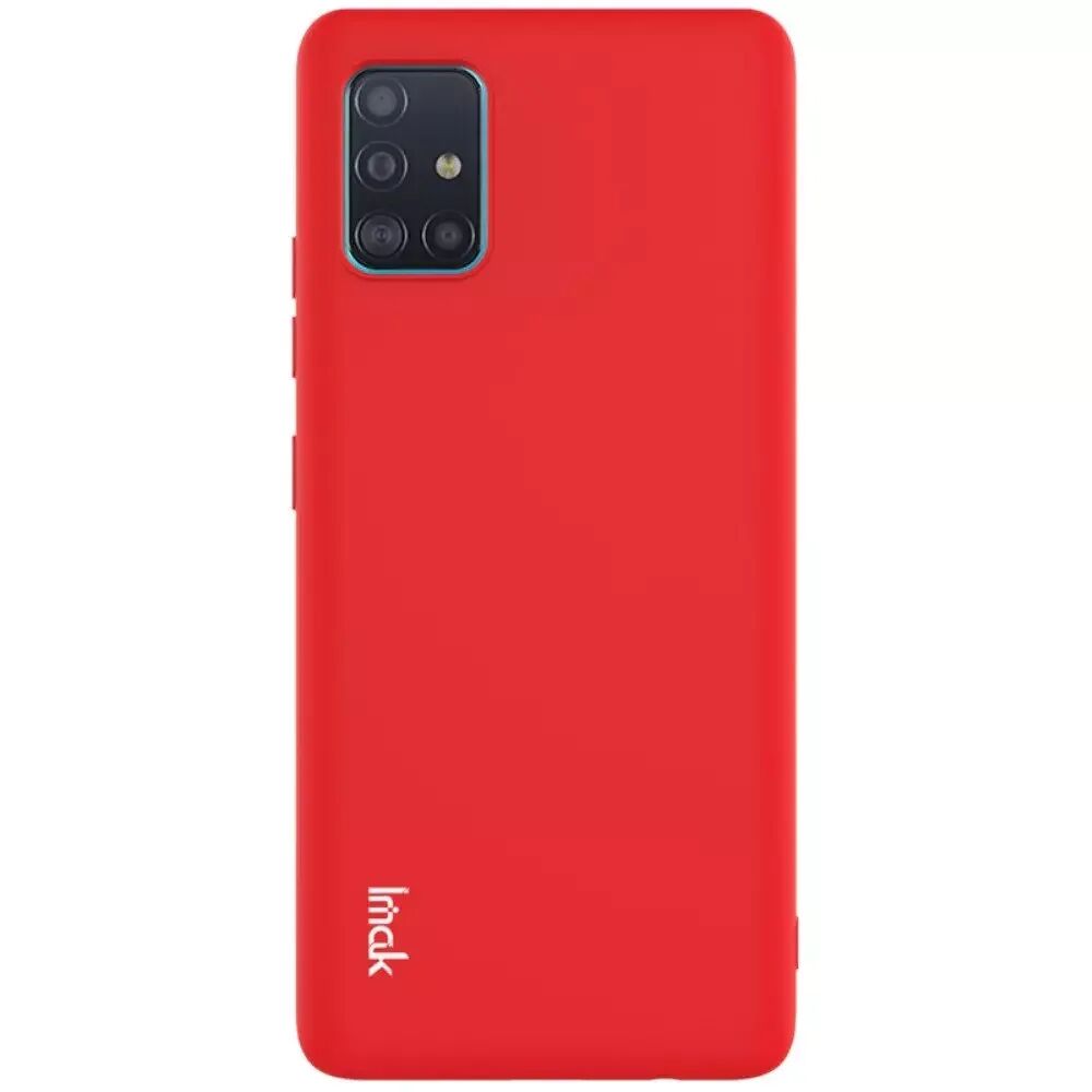 IMAK Samsung Galaxy A51 5G Plast Deksel - Rød